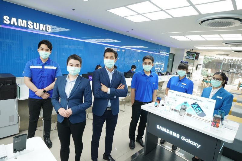 ซัมซุงออกมาตรการศูนย์บริการรับมือโคโรนา