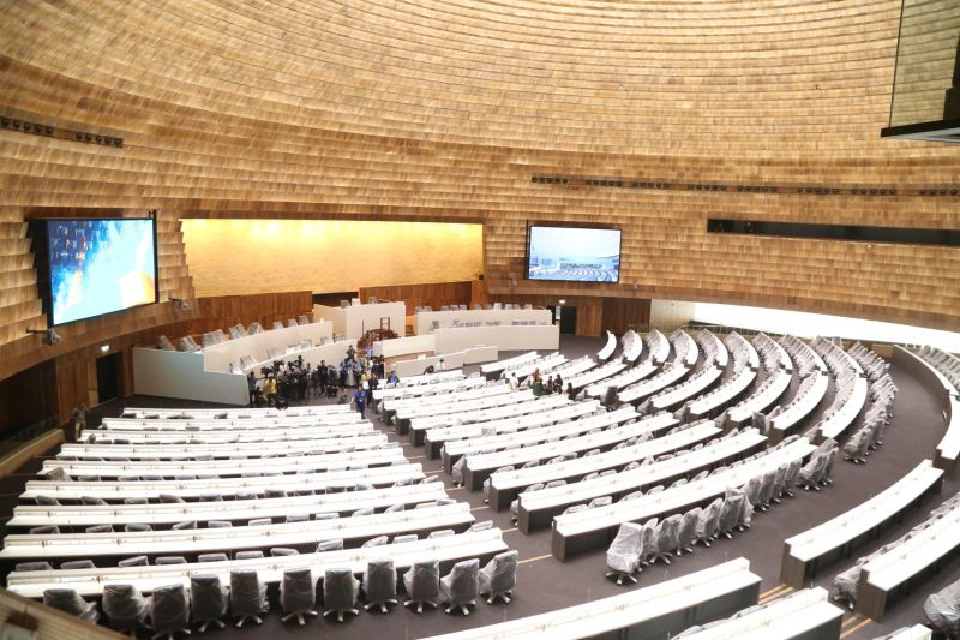 เปิดห้อง พระสุริยัน ใช้เป็นห้องประชุม ส.ส.สมัยหน้า