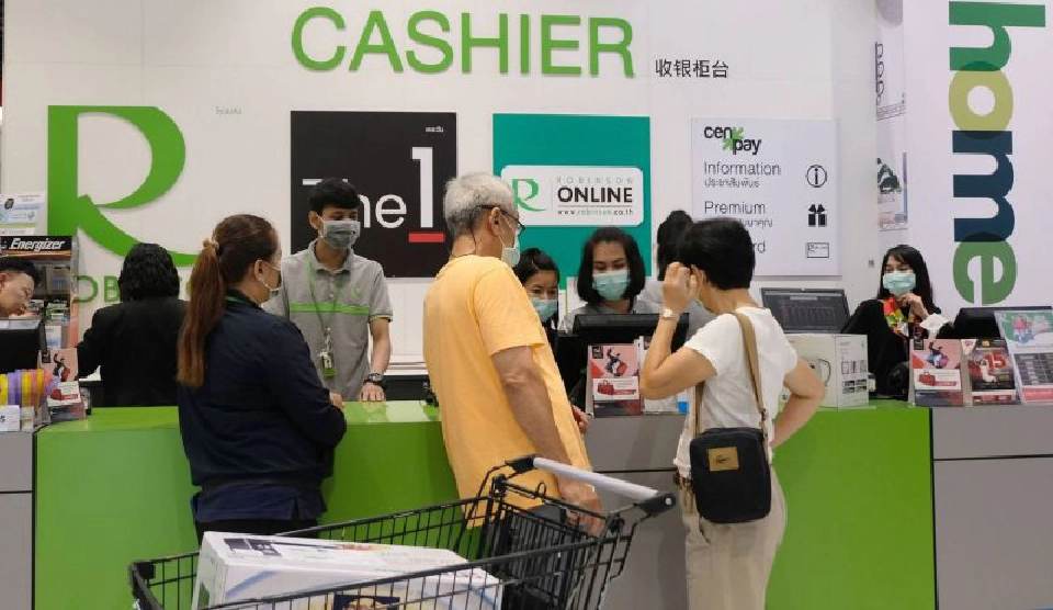 โรบินสันชูกลยุทธ์ Contactless Payment ลดสัมผัสเงินสด-บัตรเครดิตห่างไกลโคโรนา