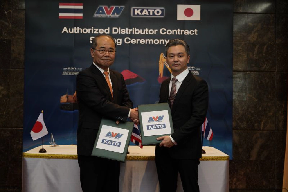 รถขุดคาโต้ หวนตลาดไทย