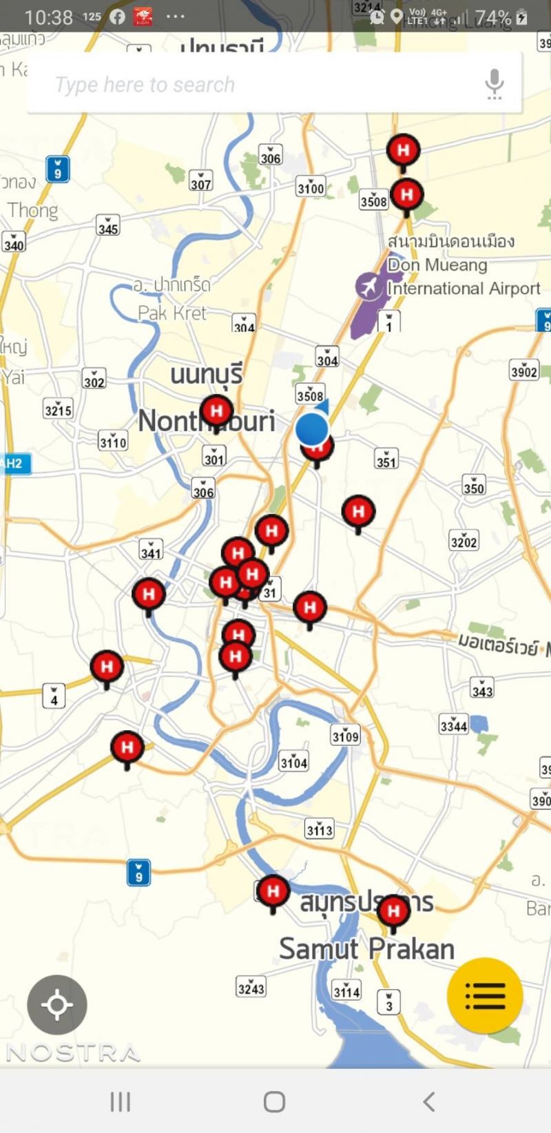 นอสตร้า ส่งพิกัด 18 สถานพยาบาล ตรวจโคโรนา