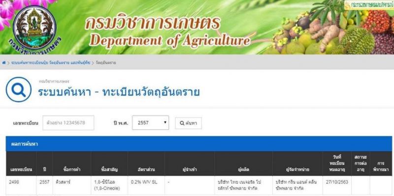 แฉหลักฐาน “ชีวภัณฑ์ฆ่าหญ้า” มีทะเบียนยังไม่หมดอายุ
