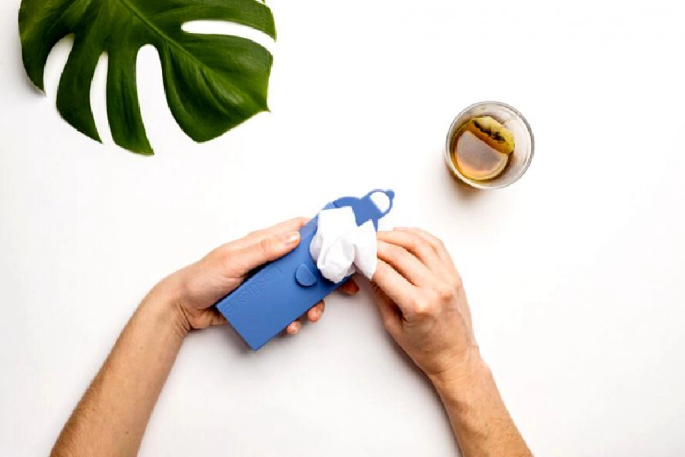 กระดาษทิชชู ที่ใช้แล้วไม่ต้องทิ้ง