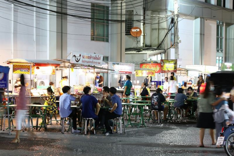 ภาพชุด บรรยากาศ ร้านค้า ก่อนใช้มาตรการ โควิด-19 ตามประกาศ ครม.