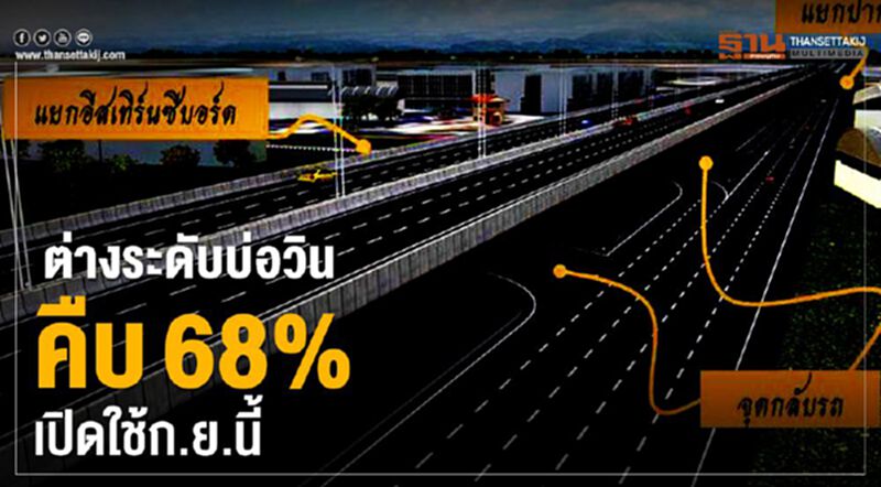 สะพานข้ามแยกนิคมอุตฯ บ่อวิน คืบหน้า 68 % คาดแล้วเสร็จ ก.ย.63นี้ สะพานข้ามแยกนิคมอุตฯ บ่อวิน คืบหน้า 68 % คาดแล้วเสร็จ ก.ย.63นี้