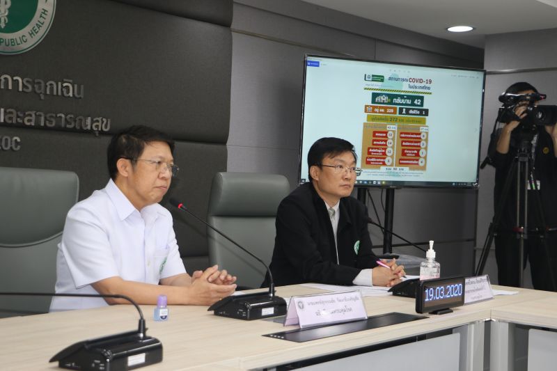 สธ.เปิดพิกัดพื้นที่เสี่ยงผู้ติดเชื้อรายใหม่60คน