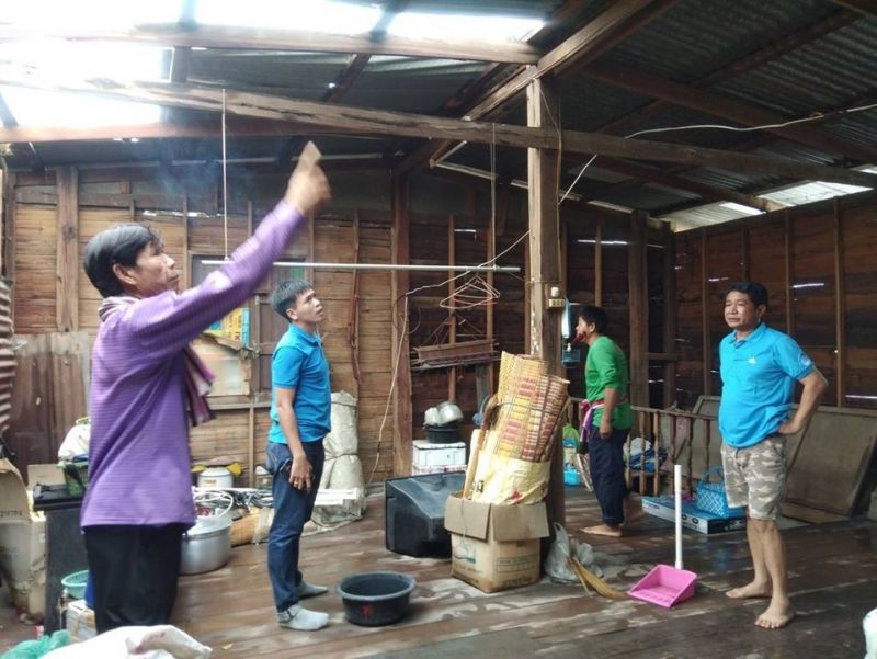  3จังหวัดประสบวาตภัย ปภ.เร่งช่วยเหลือ