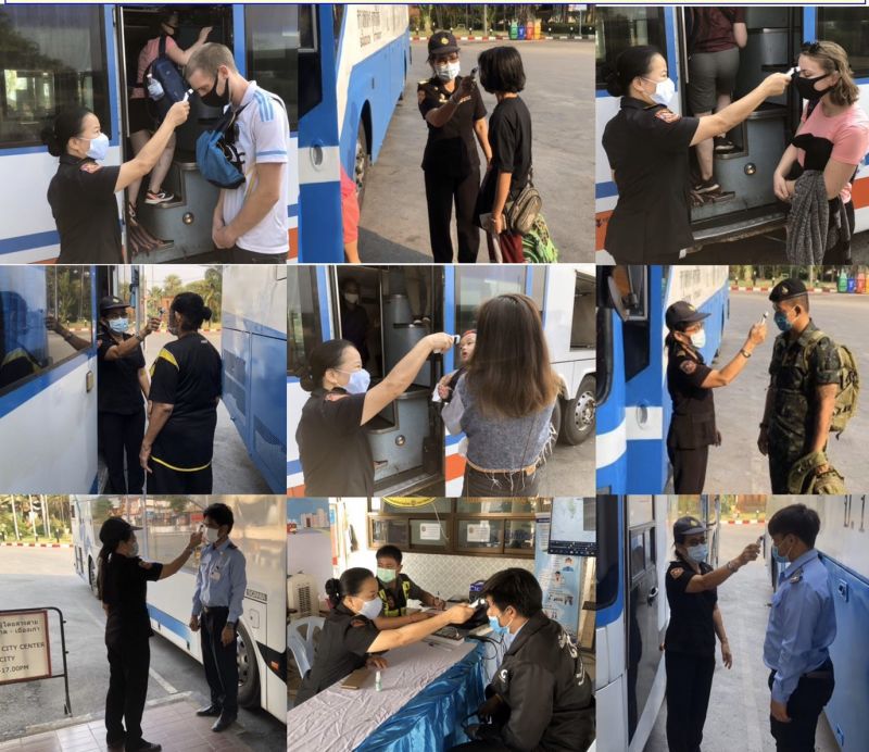 ขนส่งทางบกจัดมาตรการเข้มรับมือโควิด