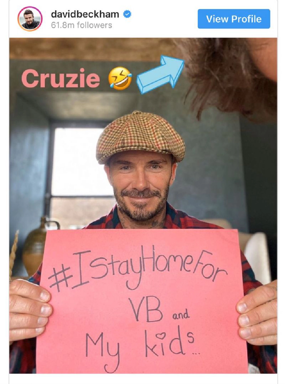 เอลตัน จอหน์-เบคแฮม รณรงค์อยู่บ้านเพื่อคนที่คุณรัก