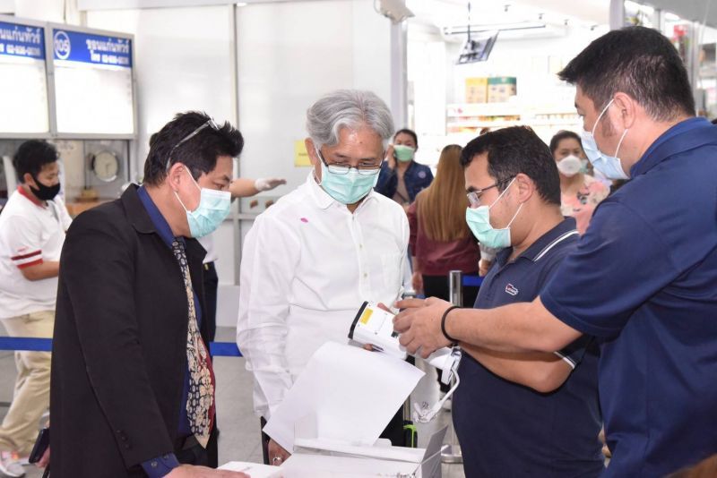 บขส.ตั้ง เครื่องวัดอุณหภูมิ ใหม่ สกัดโควิด