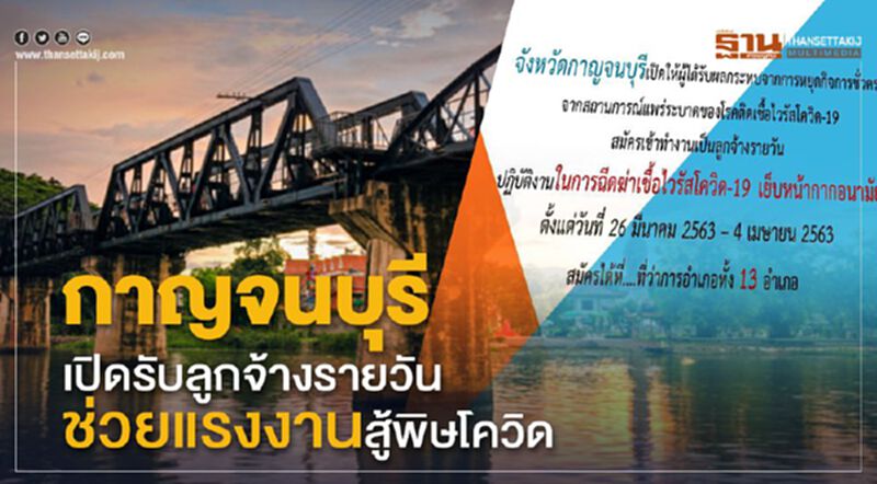 ผู้ว่าฯ สั่ง 13 อำเภอเปิดลงทะเบียนรับลูกจ้างรายวัน สู้พิษโควิด ผู้ว่าฯ สั่ง 13 อำเภอเปิดลงทะเบียนรับลูกจ้างรายวัน สู้พิษโควิด