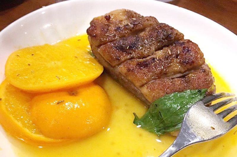 กับข้าวบ้านป่า : Drake a la’ orange เป็ด-ซอสส้ม
