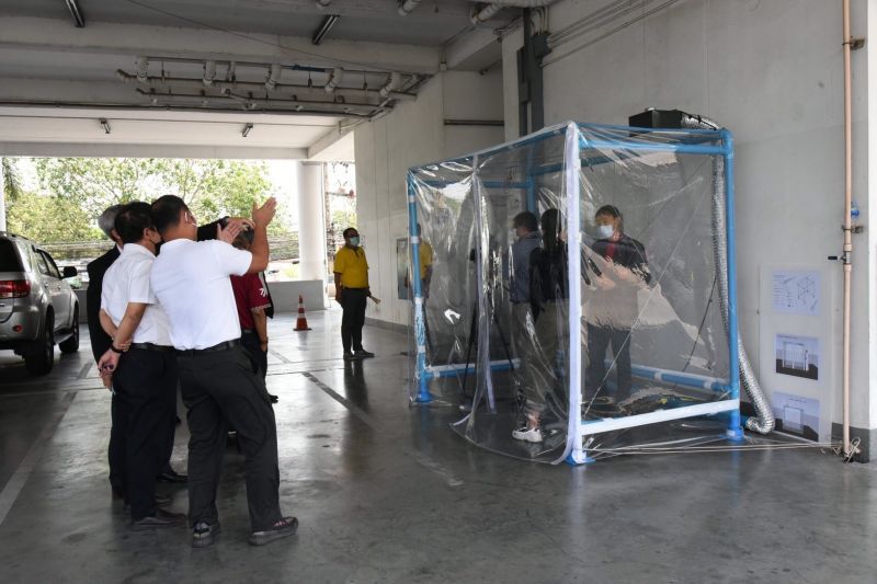  วสท.เปิดต้นแบบห้องแยกการติดเชื้อฯช่วยร.พ.สู้โควิด-19