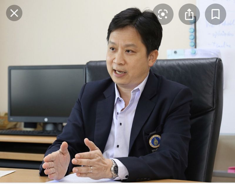 ผศ.ชัชชัย คุณาวิศรุต รักษาการรองอธิการบดี ฝ่ายกิจการนักศึกษาและศิษย์เก่าสัมพันธ์ มหาวิทยาลัยมหิดล