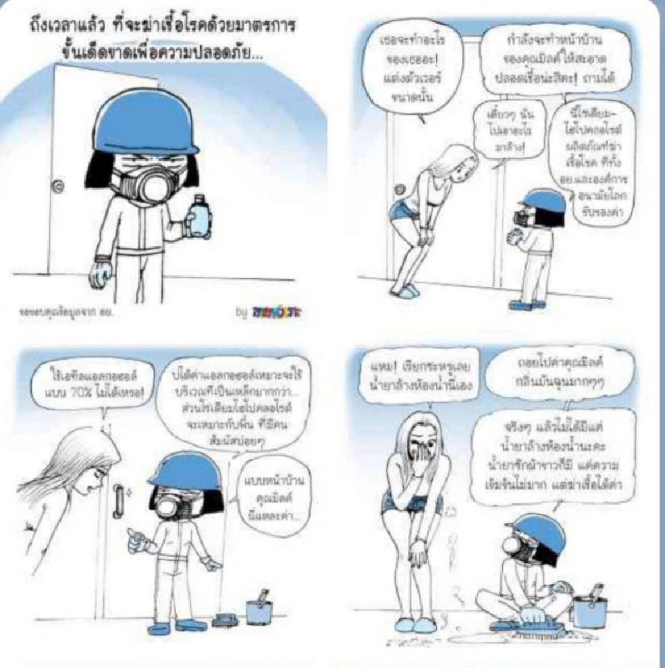 อย. จับมือ “ขายหัวเราะ”  ผลิตการ์ตูนป้องกันโควิด-19 