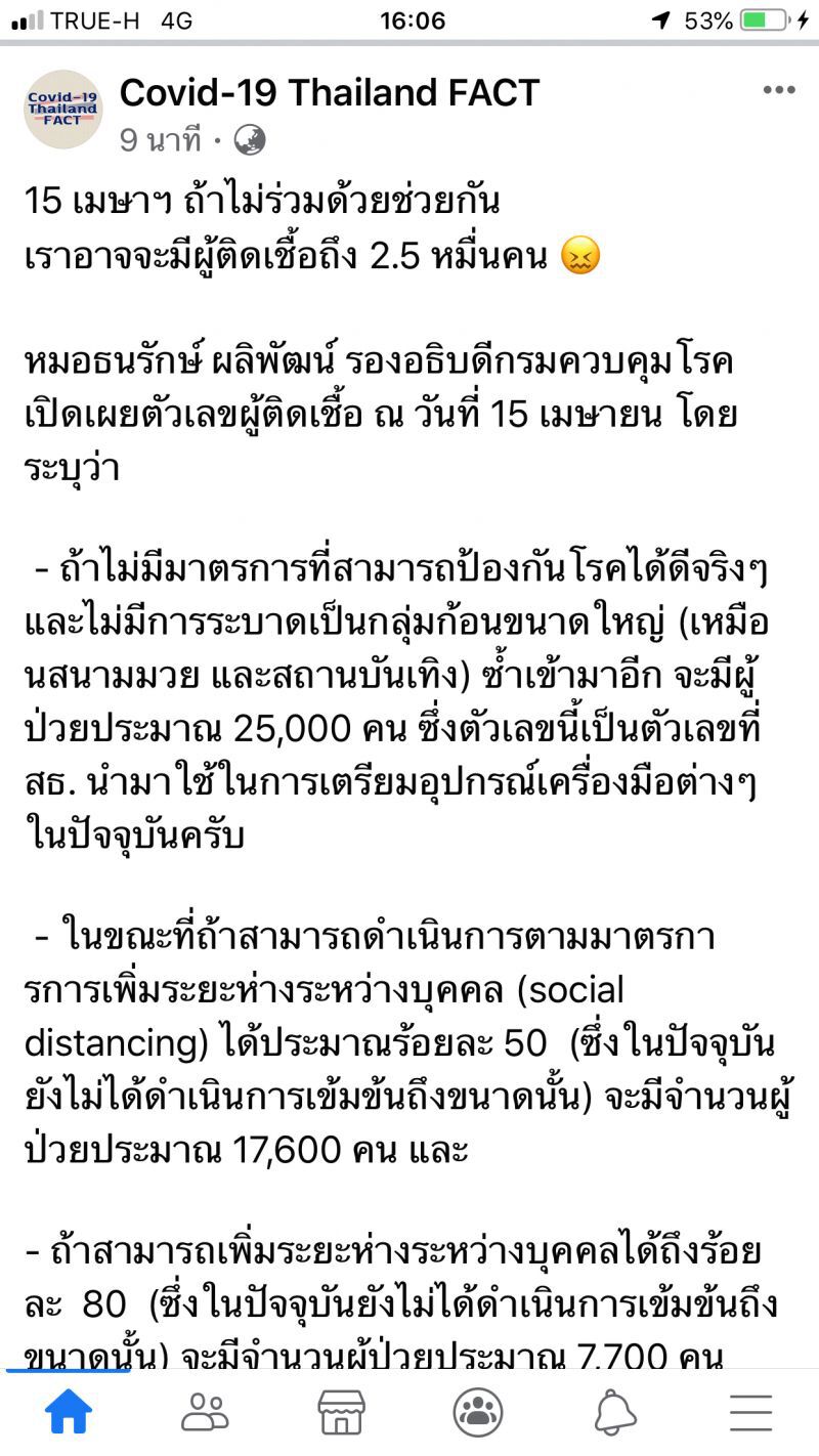 ไม่ร่วมด้วยช่วยกัน15เม.ย.ติดโควิด2.5หมื่นคน