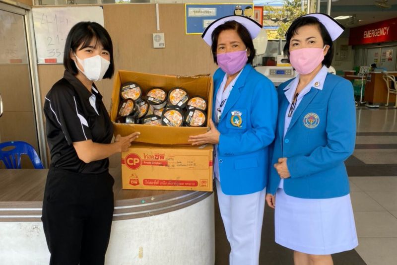 CPF ส่งอาหารปลอดภัย ให้กำลังใจทีมแพทย์ 70 ร.พ. 