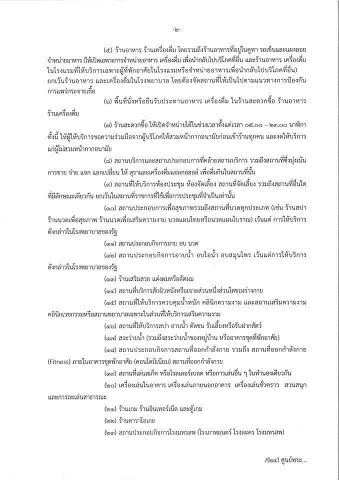 ผู้ว่าฯจังหวัดนนท์ สั่งจำกัดเวลาเปิด-ปิดร้านสะดวกซื้อ