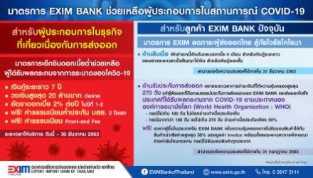 ธสน. ออกมาตรการสินเชื่อระยะยาวดอกเบี้ยต่ำ 2% ต่อปี  