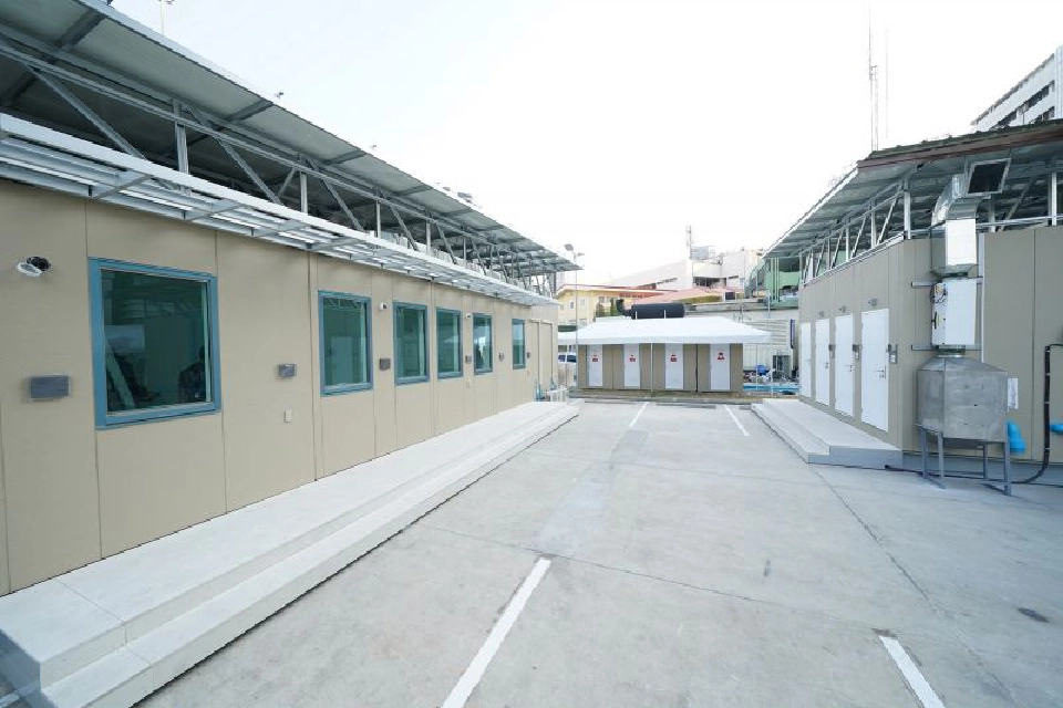 SCGเปิดนวัตกรรมห้องคัดกรอง-ตรวจผู้เสี่ยงติดโควิด-19พร้อมใช้งานแห่งแรกที่ รพ.ราชวิถี