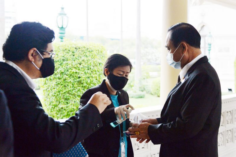 แง้ม “ห้องประชุมครม.” ส่องรมต.ฮิตหน้ากากอนามัยแบบไหน