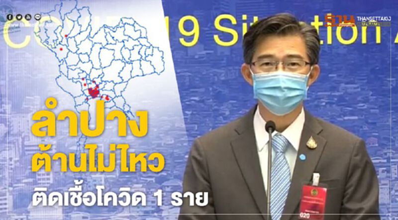 “ลำปาง-อยุธยา” ต้านไม่ไหวติดเชื้อ 1 ราย “ลำปาง-อยุธยา” ต้านไม่ไหวติดเชื้อ 1 ราย