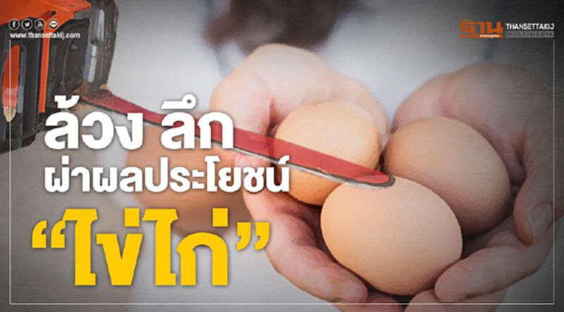 ล้วง ลึก ผ่าผลประโยชน์ “ไข่ไก่” ล้วง ลึก ผ่าผลประโยชน์ “ไข่ไก่”