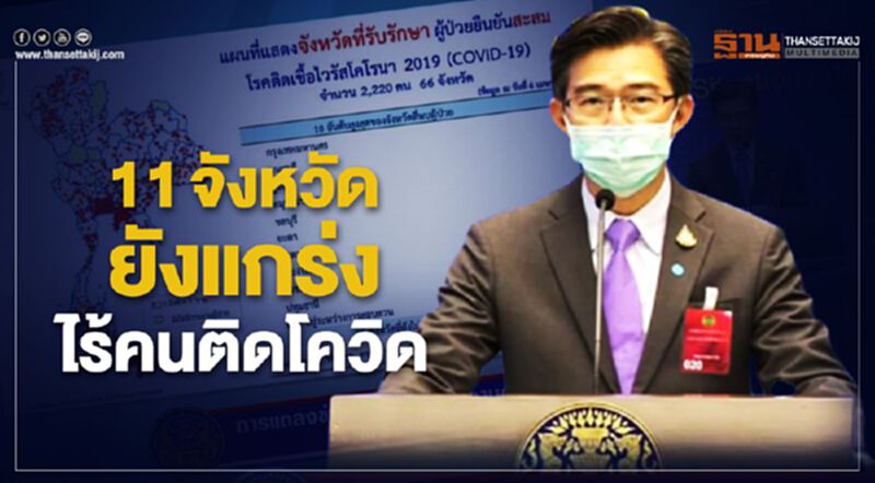 11 จังหวัดยังแกร่ง ไร้คนติดเชื้อโควิด 11 จังหวัดยังแกร่ง ไร้คนติดเชื้อโควิด
