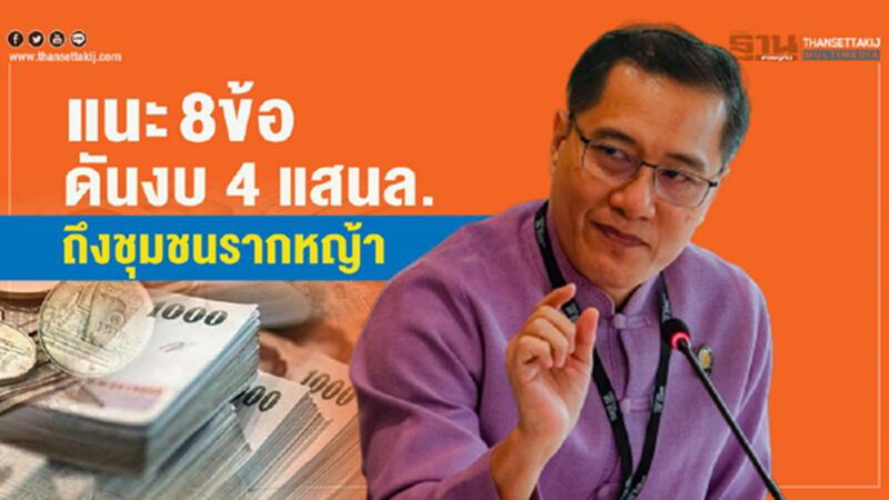 วีระศักดิ์ แนะ 8 ข้อดันงบ4แสนล.ถึงชุมชนรากหญ้า วีระศักดิ์ แนะ 8 ข้อดันงบ4แสนล.ถึงชุมชนรากหญ้า