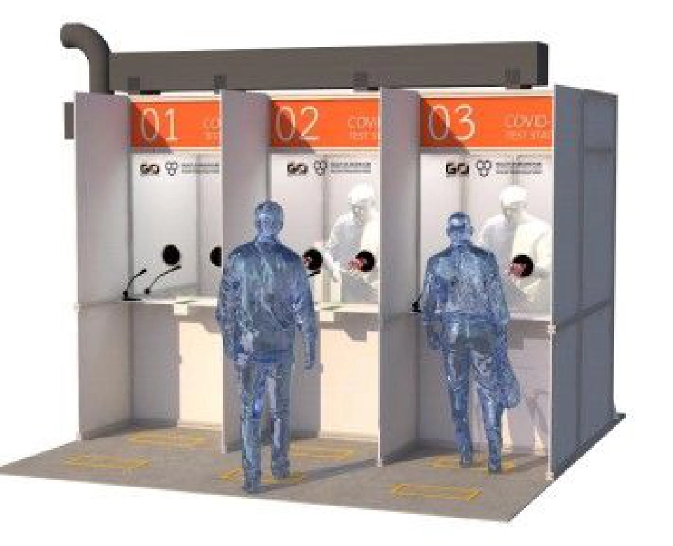 สจล. ส่งตู้ตรวจเชื้อช่วยแพทย์คัดกรองโควิด  