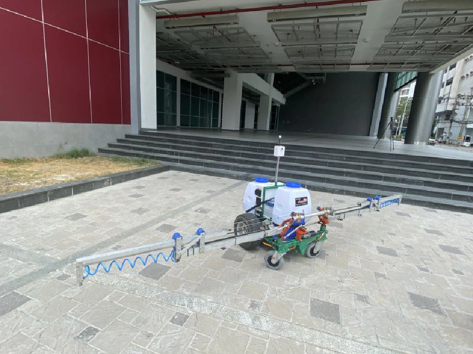 หุ่นยนต์ฉีดพ่นฆ่าเชื้อ