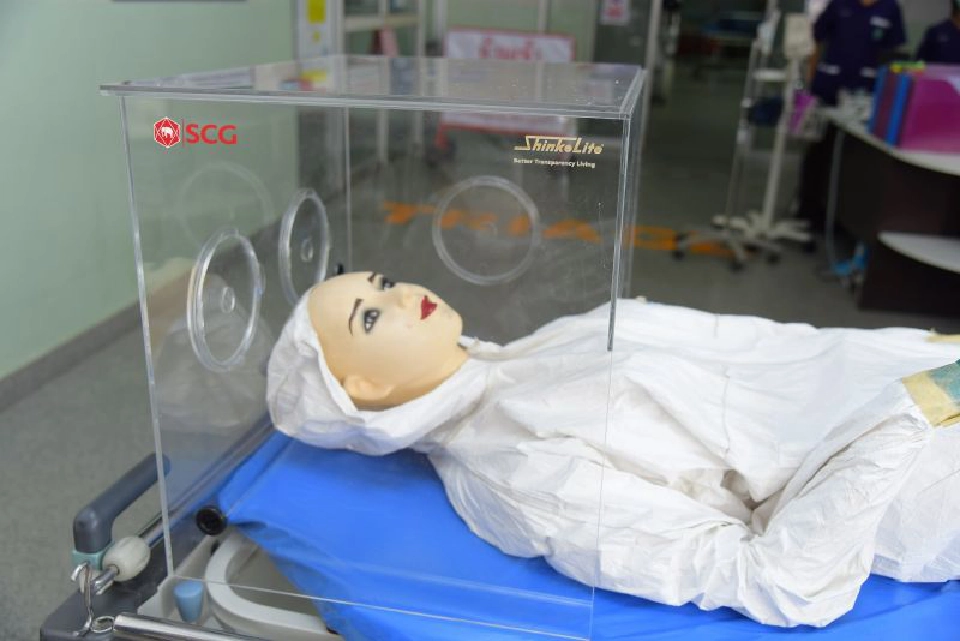 SCGส่งอุปกรณ์ป้องกันเชื้อฟุ้งกระจายลดเสี่ยงติดโควิด