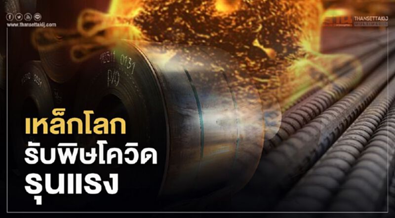 เหล็กโลกรับพิษโควิดรุนแรง เหล็กโลกรับพิษโควิดรุนแรง