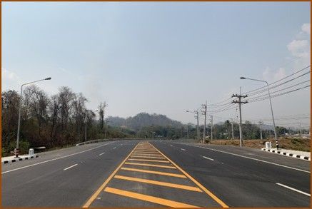 วิ่งฉิวขยาย4เลนบ.ดอนไชย –ผาเวียงจ.น่าน แล้วเสร็จ 