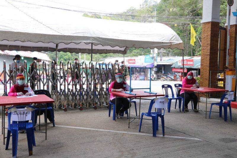 ด่านวังประจันรับ”คนไทยกลับบ้าน”ต่อเนื่อง