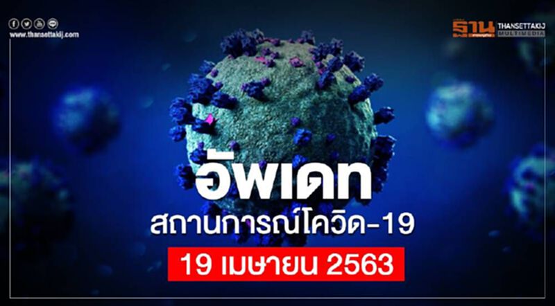 อัพเดทสถานการณ์โควิด 19 เมษายน2563 อัพเดทสถานการณ์โควิด 19 เมษายน2563