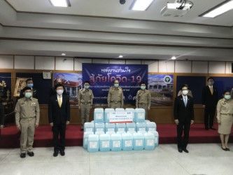 “พลังงาน” จัดแอลกอฮอล์ 7.6 พันลิตรให้ รพ.สต. นนทบุรี