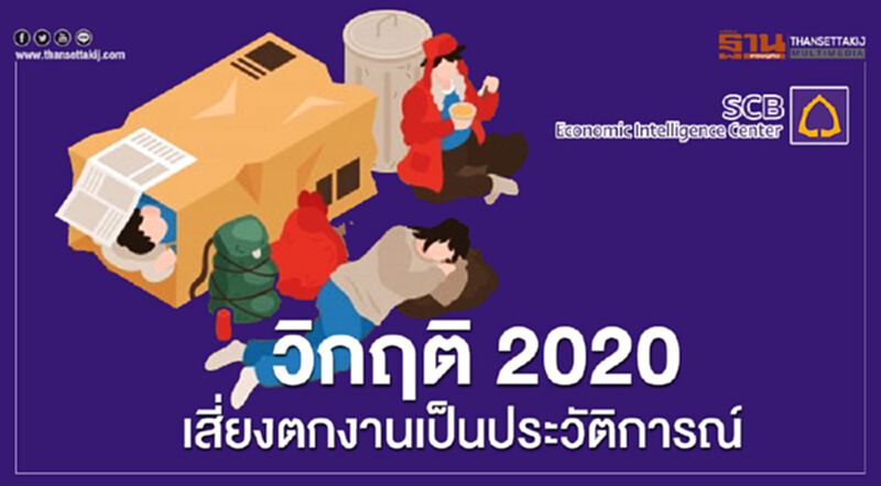 วิกฤติ 2020เสี่ยงตกงานเป็นประวัติการณ์ย้ำความเปราะบางภาคครัวเรือน วิกฤติ 2020เสี่ยงตกงานเป็นประวัติการณ์ย้ำความเปราะบางภาคครัวเรือน