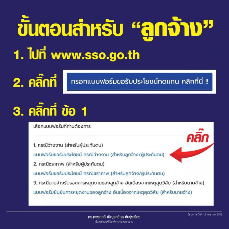 จ่ายแล้ว 8 พันราย ว่างงานจากเหตุสุดวิสัย 