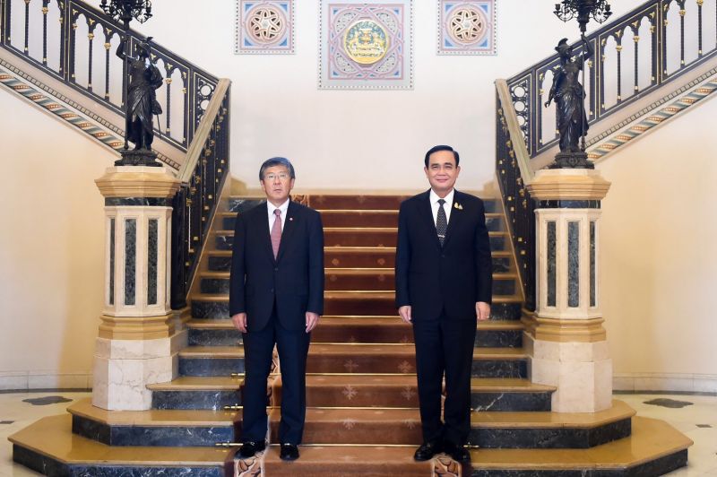 ทูตญี่ปุ่นประจำประเทศไทยเข้าเยี่ยมนายก