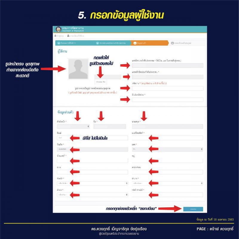เปิดขั้นตอนลงทะเบียน“ถูกเลิกจ้าง-ลาออกจากงาน”ต้องรู้