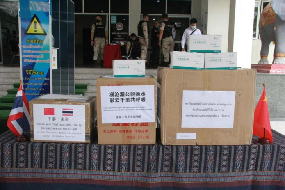  “คุนหมิง”มอบหน้ากากเชียงรายสู้โควิด