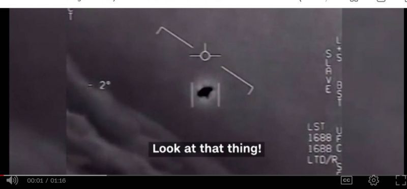 ฮือฮา กลาโหมมะกัน เผยคลิปพบ UFO