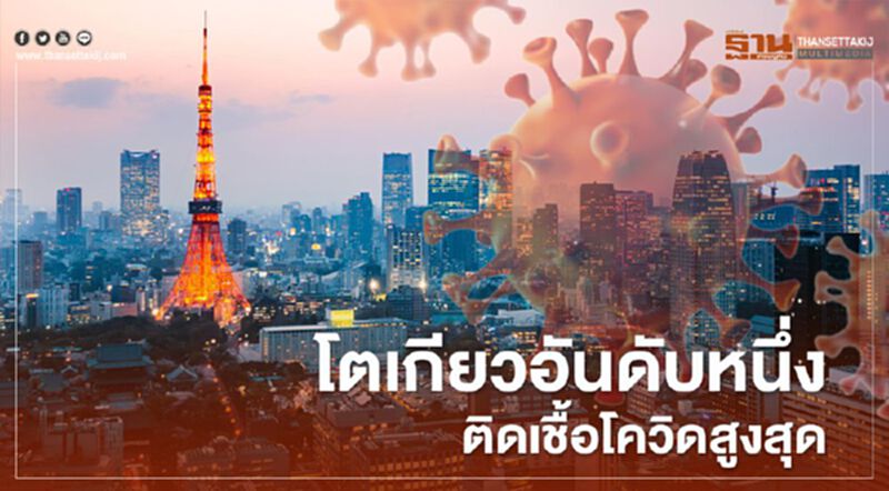 “ญี่ปุ่น” เผย 5 จังหวัดที่ติดเชื้อโควิด สูงสุด “ญี่ปุ่น” เผย 5 จังหวัดที่ติดเชื้อโควิด สูงสุด