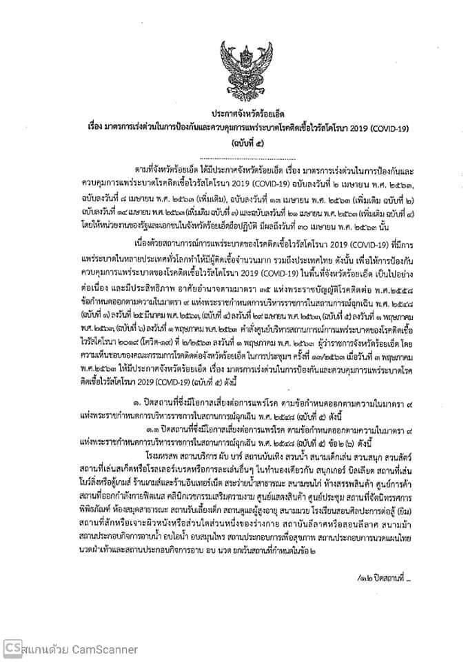 "ร้อยเอ็ด"ปลดล็อกขายแอลกอฮอล์