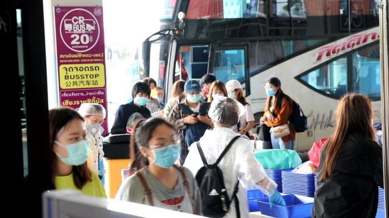 เชียงรายส่ง29นักศึกษาแลกเปลี่ยนชาวจีนกลับบ้าน