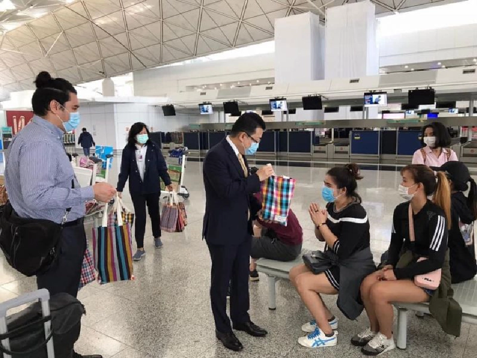 ดีต่อใจ ไทยสมายล์พาคนไทยในฮ่องกงกลับบ้าน 