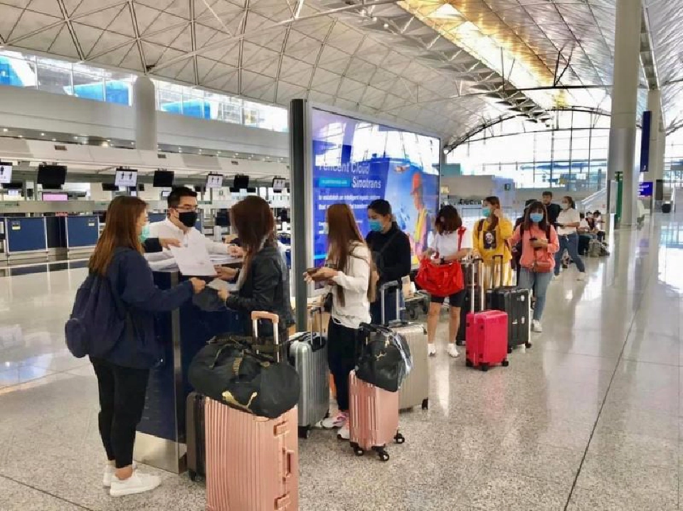 ดีต่อใจ ไทยสมายล์พาคนไทยในฮ่องกงกลับบ้าน 