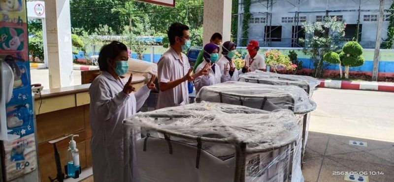 กรมสมเด็จพระเทพรัตนราชสุดาฯ สยามบรมราชกุมารี พระราชทาน “ห้องคัดกรองและตรวจเชื้อ” แบบเคลื่อนที่แก่ร.พ.บันนังสตา จังหวัดยะลา
