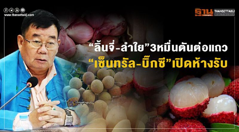ลิ้นจี่-ลำใย3หมื่นตันต่อแถว “เซ็นทรัล-บิ๊กซี”เปิดห้างรับ ลิ้นจี่-ลำใย3หมื่นตันต่อแถว “เซ็นทรัล-บิ๊กซี”เปิดห้างรับ